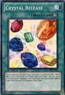 Yu Gi Oh   Crystal Release (RYMP EN054)   Ra Yellow Mega Pack   1st Edition   Common Toys & Games