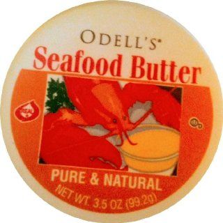 O'Dells Seafood Butter   THREE (3) 3.5oz Tubs Grocery & Gourmet Food