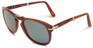 Persol 0PO0714 957/4N Polarized Aviator Sunglasses,Brown,54 mm Persol Clothing
