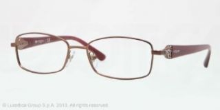 Vogue Eyeglasses 933s Matte Dark Bronze Demo Lens 52 16 135 at  Mens Clothing store