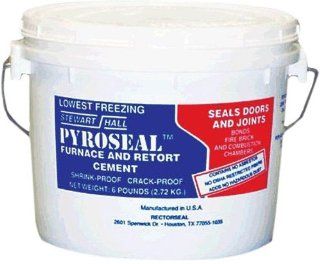 Rectorseal 68618 12 Pound Pyroseal Furnace And Retort Cement   Household Paint Solvents  