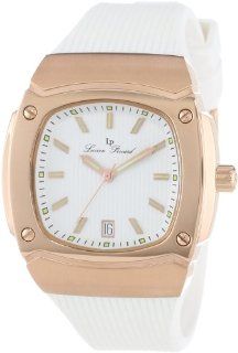 Lucien Piccard Women's LP 440 RG 02 Armada White Textured Dial White Silicone Watch Lucien Piccard Watches
