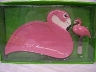 Mainstreet Collection Flamingo Platter with Spreader  Other Products  