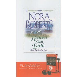 Heaven and Earth [With Headphones] (Playaway Adult Fiction) Nora Roberts, Sandra Burr 9781605148014 Books