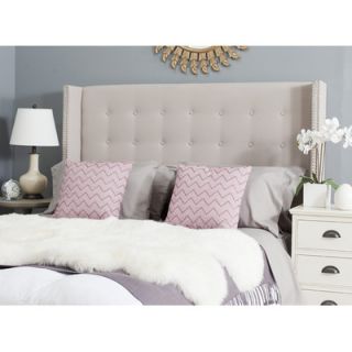 Safavieh Keegan Upholstered Headboard MCR4006A / MCR4007A Size Queen