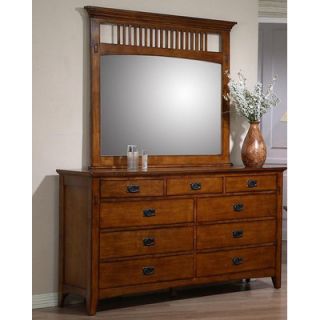 Sunset Trading Tremont 9 Drawer Dresser SS TR750 DR