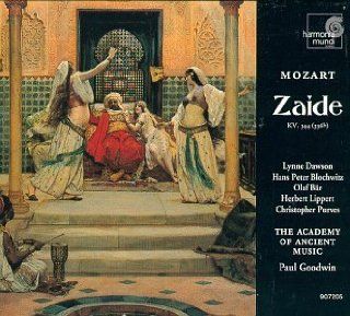 Mozart   Zaide / Dawson  Blochwitz  Br  Lippert  Purves  AAM  Paul Goodwin Music