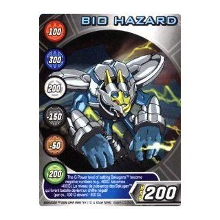 Bakugan Battle Brawlers Single LOOSE Command Card   Bio Hazard Toys & Games