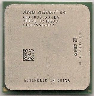 AMD Athlon 64 x2 3800+/2.0G/1MB /Socket 939 Dual core Desktop CPU ADA3800DAA5BV Computers & Accessories