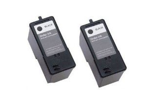 2 Pack (BLACK ONLY) Series 7 Remanufactured Hi Yield Ink for CH883 Dell All in One 966 / 968 / 968w