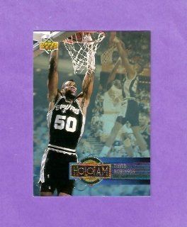 David Robinson 1993 Upper Deck Basketball Holojam Card Featuring Light F/X Technology (San Antonio Spurs) 