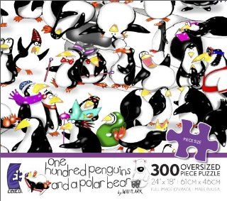 Ceaco One Hundred and One   One Hundred Penguins and a Polar Bear Toys & Games