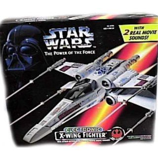 Star Wars Power of the Force Electronic X Wing Fighter Toys & Games