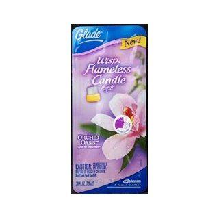 Glade Flameless Candle Refill ~ Orchid Oasis   Candle Accessories