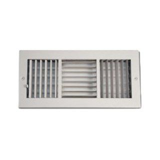 Shoemaker 945 0 12X12 12"x12" 4 Way Adjustable Diffuser   White   Heating Grilles  