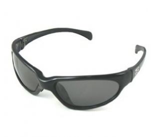 Gargoyles Heat Sunglasses   Polarized   Shiny Black Frame / Smoke Lens Clothing