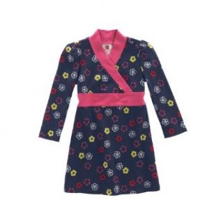 Tea Collection Baby Blossom Banded Dress, Indigo, 6 12 Months Clothing