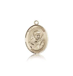 JewelsObsession's 14K Gold St. Robert Bellarmine Medal Pendants Jewelry