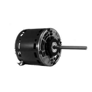 Fasco D972 5.6" Frame Open Ventilated Permanent Split Capacitor Direct Drive Blower and Unit Heater Motor with Sleeve Bearing, 1/3 1/4 1/5HP, 1075rpm, 277V, 60Hz, 2.4 1.5 1 amps Electronic Component Motors