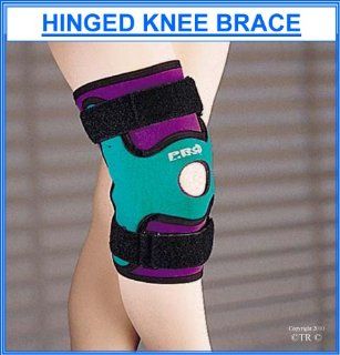 Proline Neoprene Hinged Knee Brace Support With Nylon Composite Hinges Small, Purple /Apple Green Health & Personal Care