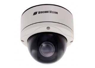 Arecont Vision AV5255AM A 5 Megapixel MegaDome 2 IP Camera Day/Night, 3.6 9mm Remote Focus, Remote Zoom, Auto Iris Lens, Audio, PoE Vandal Proof IP66  Dome Cameras  Camera & Photo