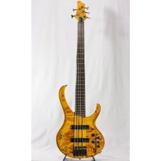 Ibanez BTB 5 String Bass Guitar Amber Musical Instruments