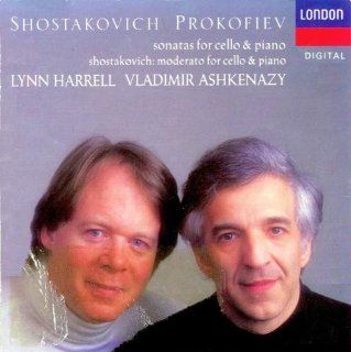 Shostakovich / Prokofiev Sonatas for Cello & Piano / Shostakovich Moderato for Cello & Piano Music