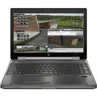 HP EliteBook 8570w B8V82UT 15.6" LED Notebook   Intel   Core i7 i7 3610QM 2.3GHz   Gunmetal  Laptop Computers  Computers & Accessories