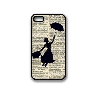 CellPowerCasesTM Vintage Mary Poppins iPhone 4 Case   Fits iPhone 4 & iPhone 4S Cell Phones & Accessories