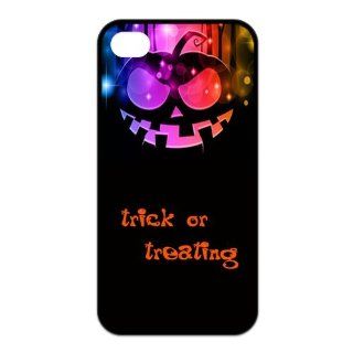 Funny Creative Halloween Gift Trick Or Treating Jack Pumpkin Best Durable Silicone Iphone 4 4s Case by Every New Day Electronics
