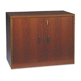 HON 10500 Series Cabinet with Doors   Adjustable Shelf (Mahogany)  Storage Cabinets 