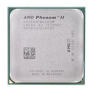 AMD Phenom II X4 955 Black Edition 3.2GHz 4x512KB L2/6MB L3 Socket AM3 Quad Core CPU Computers & Accessories
