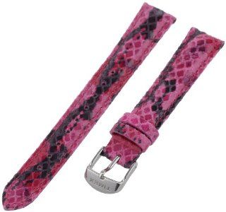 Timex Women's T7B956GZ 16mm Lilac/Rose Python Patterned Leather Watch Strap at  Women's Watch store.