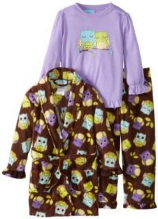 Baby Bunz Girls 2 6X Sleepy Owls Pajama Set, Brown, 4 Bieber Direction Mcstuffins Dora Frank Coat Mouse Clothing
