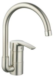 GROHE 33 986 EN1 Eurostyle Kitchen Faucet, Brushed Nickel   Touch On Kitchen Sink Faucets  