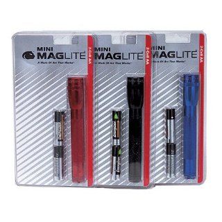 Maglite 2 Cell AA Flashlight M2A986U Purple   Basic Handheld Flashlights  