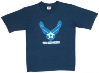 Air Force, Youth's T Shirt, Navy, Large Novelty T Shirts Clothing