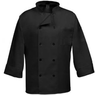Fame Adult's 10 Button Chef Coat Chefs Jackets Clothing