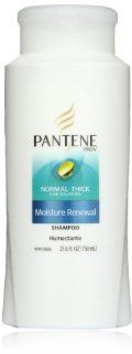 Pantene Pro V Normal Thick Hair Solutions Moisture Renewal Shampoo 25.4 Fl Oz (Pack of 3)  Pantene Normal Thick Conditioner  Beauty