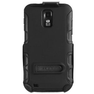 Seidio BD2 HK3SSG2TK BK DILEX Case with Kickstand and Holster Combo for use with T Mobile Samsung Galaxy S II   Black Cell Phones & Accessories