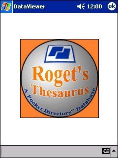 Roget's Thesaurus Pocket Directory Smartphone Database Software