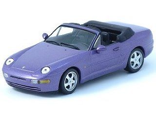 Porsche 968 Cabriolet 1994 Purple Metallic 1/43 Scale Diecast Model Toys & Games