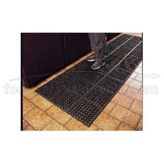 Cactus Heavy Duty Black Vip Tuffdek Rubber Floor Mat, 3 x 5 feet    1 each.   Kitchen Mats