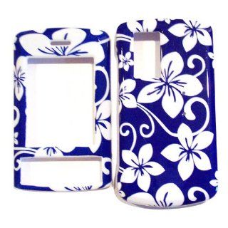 Hard Plastic Snap on Cover Fits LG KE970 Shine Blue Hawaii AT&T Cell Phones & Accessories