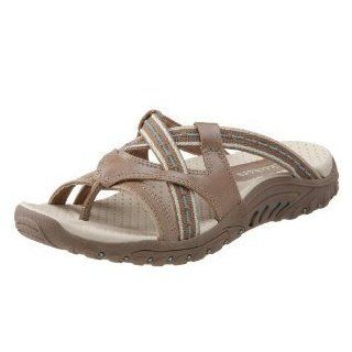 Skechers Reggae Soundstage Womens Thongs Sandals Taupe 5 Shoes