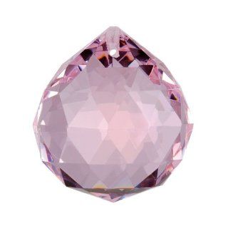Asfour Crystal Ball Prism (Pink)   Suncatchers