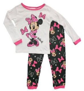 Minnie Mouse Toddler Girls 12M 5T Cotton Pajama Set (24 Months) Kids Clothes Girls Clothing