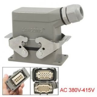 PG16E Screw Side Entry Hood 10 Pin Connector Electronics