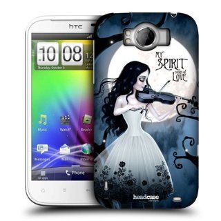 Head Case Designs My Spirit Sings Of Love Art Macabre Hard Back Case Cover For HTC Sensation XL Cell Phones & Accessories