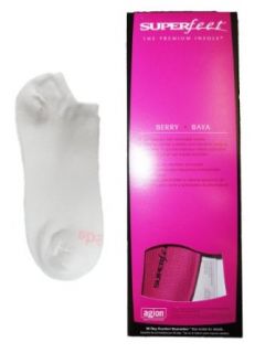 Combo Pack Superfeet Berry Insoles and Peds   E Clothing